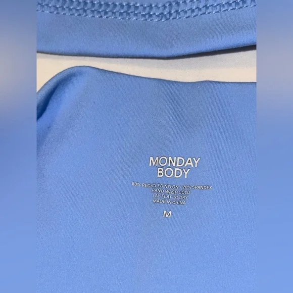 Monday Swimwear Blue and White Tank Top - Picture 5 of 8